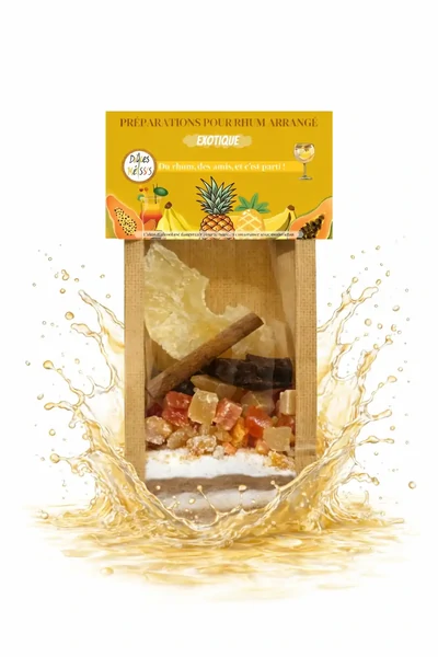 KIT POCKET Rhum Arrangé - Le CLASSIQUE EXOTIQUE