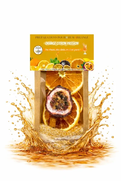 KIT POCKET Rhum Arrangé - ORANGE CITRON PASSION