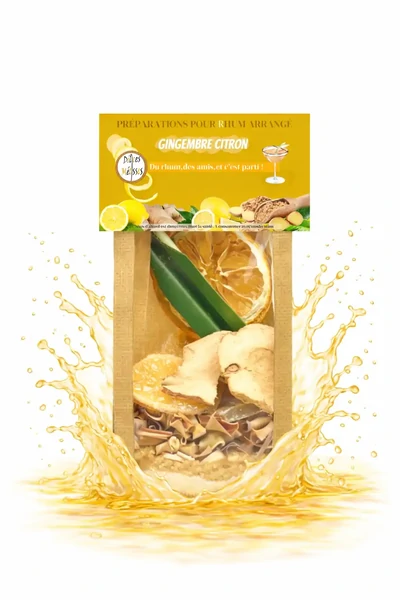 KIT POCKET Rhum Arrangé - GINGEMBRE CITRON