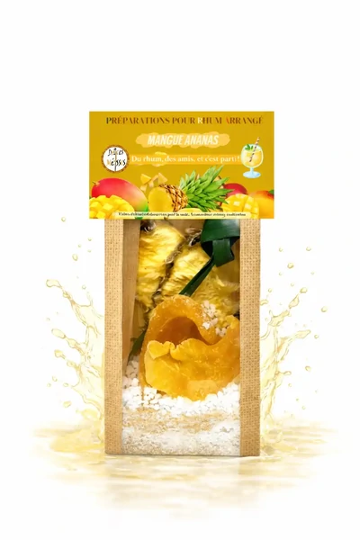 KIT POCKET Rhum Arrangé - MANGUES ANANAS