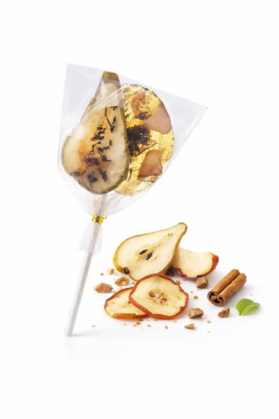 Coffrets de 2 sucettes à infuser POIRE -FLEUR D'ORANGER