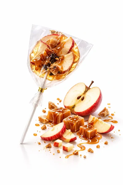Coffret de 2 sucettes à infuser POMME CANNELLE CARAMEL
