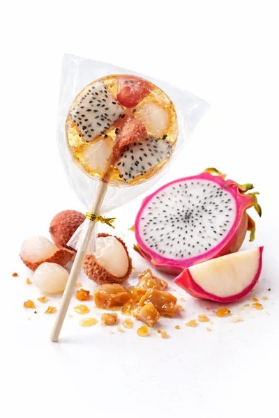 Coffret de 2 sucettes à infuser FRUITS DU DRAGON - LITCHI