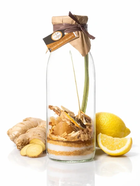 Préparation pour rhum arrangé GINGEMBRE CITRON -50cl